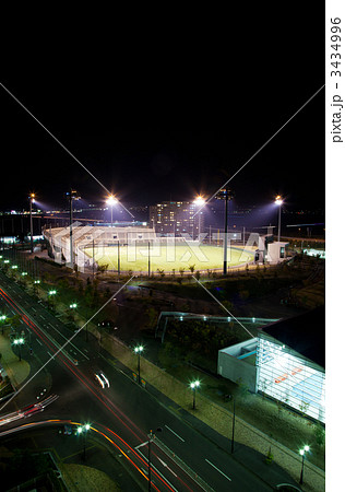 仙台市民球場ナイター／2011.10.28撮影【縦版】 3434996