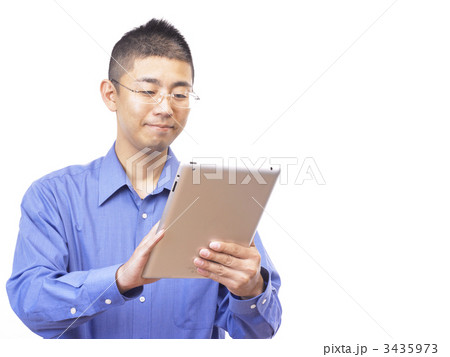 iPadと男性 iPadと男性 3435973