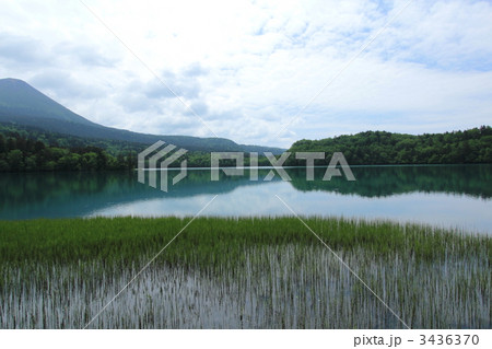 オンネトーの湖畔 オンネトーの湖畔 3436370