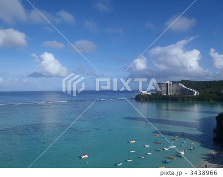 グアムの海の風景 3438966
