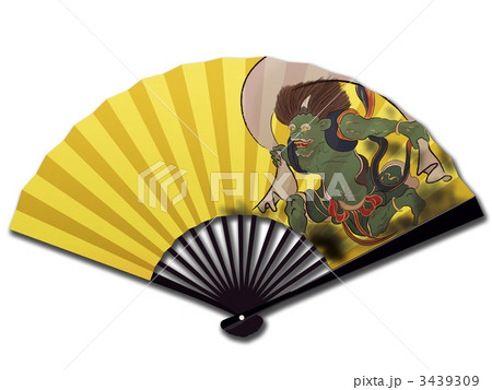 扇子（風神図） 3439309