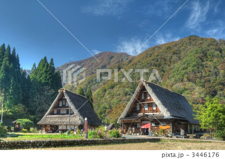 菅沼合掌造り(HDR) 菅沼合掌造り(HDR) 3446176