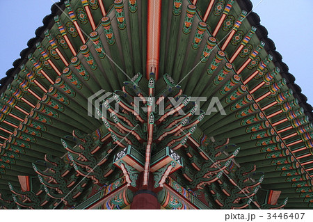 景福宮の屋根 3446407