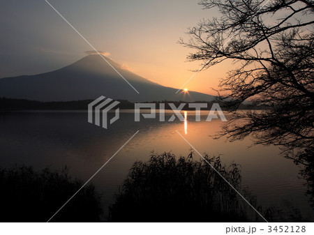 田貫湖のご来光 3452128