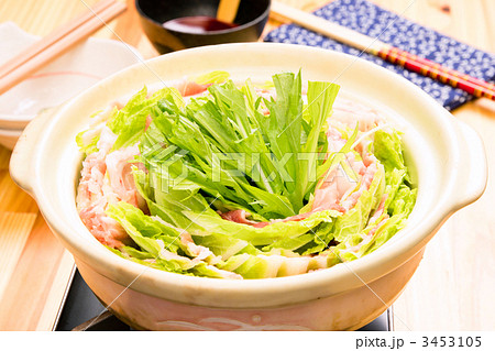 豚バラと白菜の重ね鍋 3453105