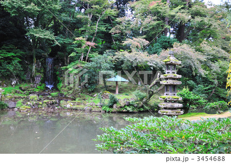 瓢池と海石塔と翠滝 3454688