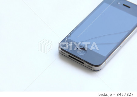 スマートフォン画面ヒビ割れ スマートフォン画面ヒビ割れ 3457827