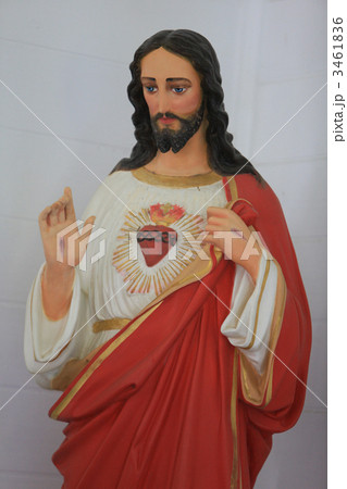 手に傷を持つキリスト像 3461836