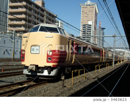 団体列車　183系　与野駅 3463623