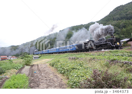 SLやまぐち号　プッシュプル 3464373