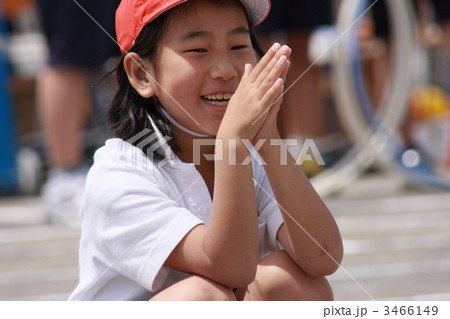 娘　運動会 娘 運動会の写真素材 [3466149] - PIXTA