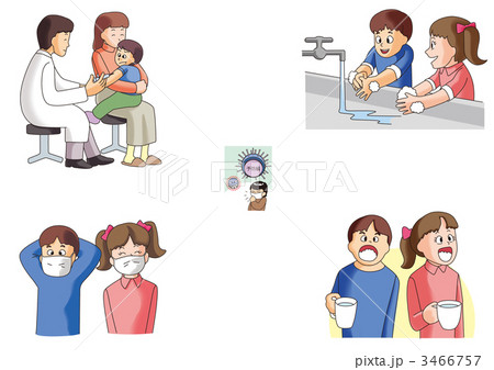 インフルエンザ・風邪（子供予防編） 3466757