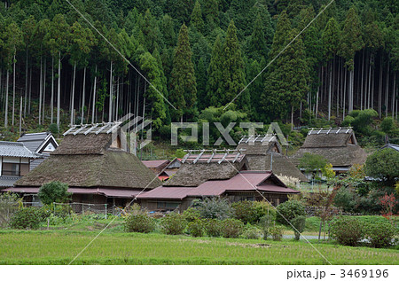 美山、かやぶきの里 美山、かやぶきの里 3469196