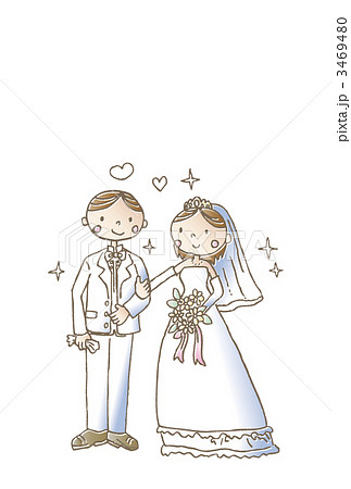 結婚式のイラスト素材