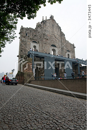 聖ポール天主堂 マカオ 裏側 聖ポール天主堂 マカオ 裏側 3473445