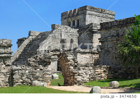 Mayan ruins of Tulum Mexico Mayan ruins of Tulum Mexico 3474650