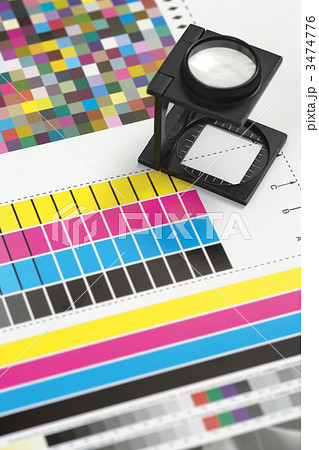 Printing loupe on proof 3474776