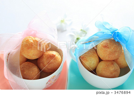 シュークリーム　プロフィットロール　リボン 3476894