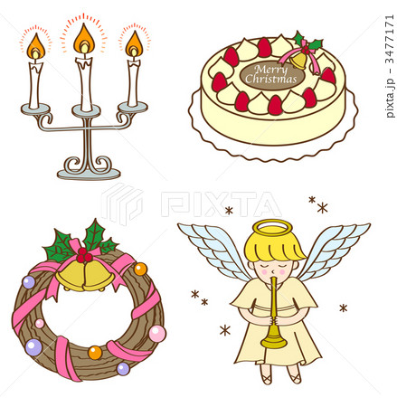クリスマスイラスト4種 クリスマスイラスト4種 3477171