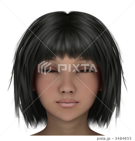 女性 モデル Cgのイラスト素材