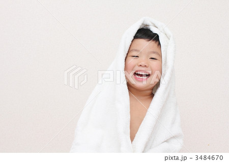子供とバスタオル 子供とバスタオル 3484670