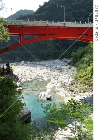 台湾　花蓮　太魯閣渓谷 3485877