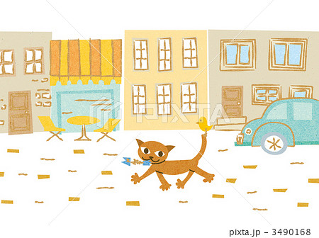 散歩する猫 散歩する猫 3490168