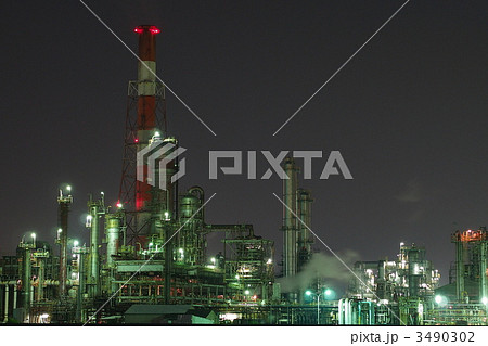 四日市工業地帯　コスモ石油四日市製油所 3490302