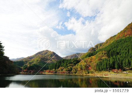 秋の碓氷湖 3501779