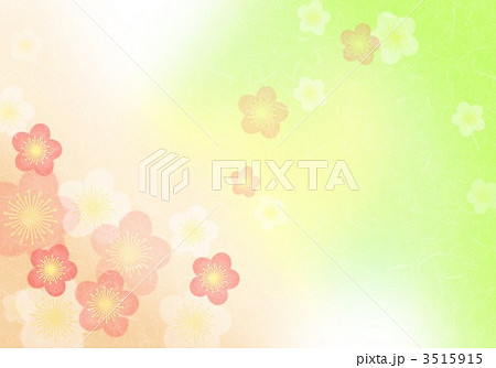 和風花柄 3515915