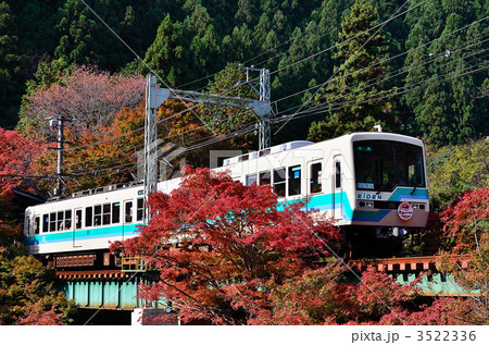 京都　叡山電鉄　紅葉　貴船　851 3522336