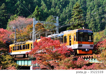 京都　叡山電鉄　紅葉　貴船　きらら　904 3522339