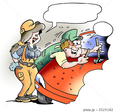 Dent mechanic at work 3525182