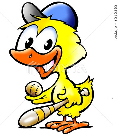 Chicken playing baseball Chicken playing baseball 3525365