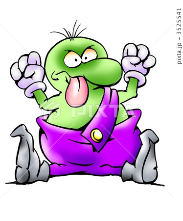 Green Monster who is very angry 3525541
