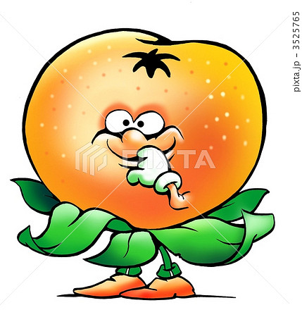 Orange Fruit Mascot Orange Fruit Mascot 3525765