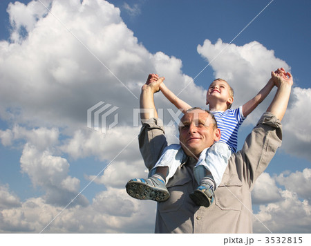 grandfather with grandson grandfather with grandson 3532815