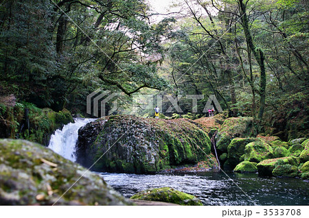 菊池渓谷 秋景色 菊池渓谷 秋景色 3533708