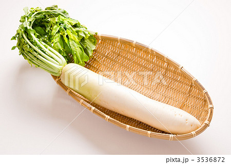 葉付き青首大根 3536872