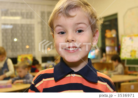 child in kindergarten child in kindergarten 3536971