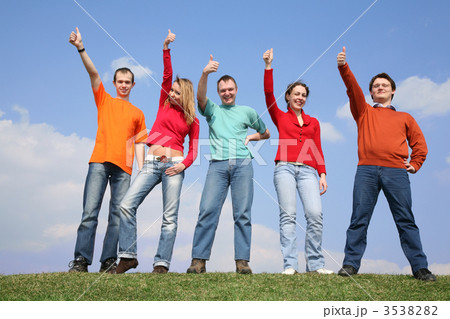 five Ok gesture five Ok gesture 3538282