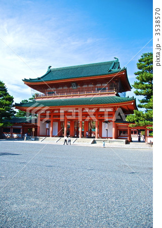 應天門(復元)（平安神宮／京都市左京区） 3538570