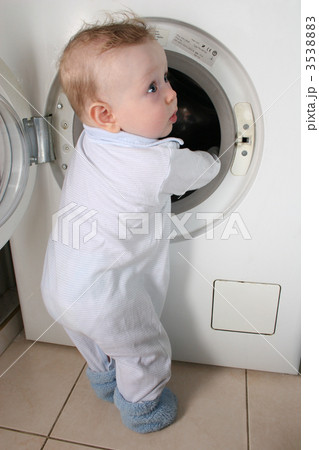 baby with washer baby with washer 3538883