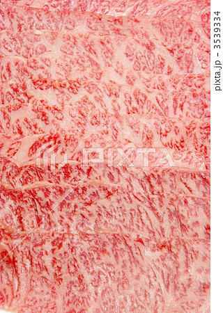 牛霜降り肉の写真素材