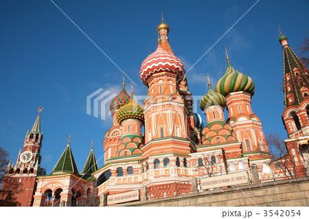 cathedral of st. basil in moscow cathedral of st. basil in moscow 3542054