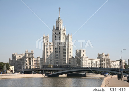 high-rise building in Moscow high-rise building in Moscow 3554456