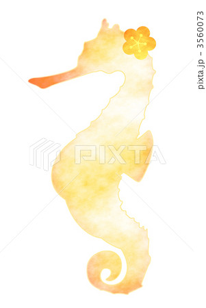 タツノオトシゴのイラスト素材