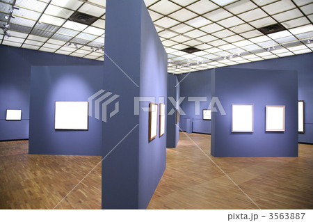 interior with frames interior with frames 3563887