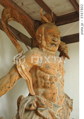 京都　宝積寺の仁王さん 3567802