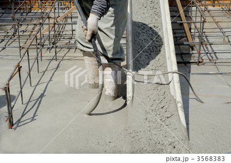 基礎コンクリート打設工事 3568383
